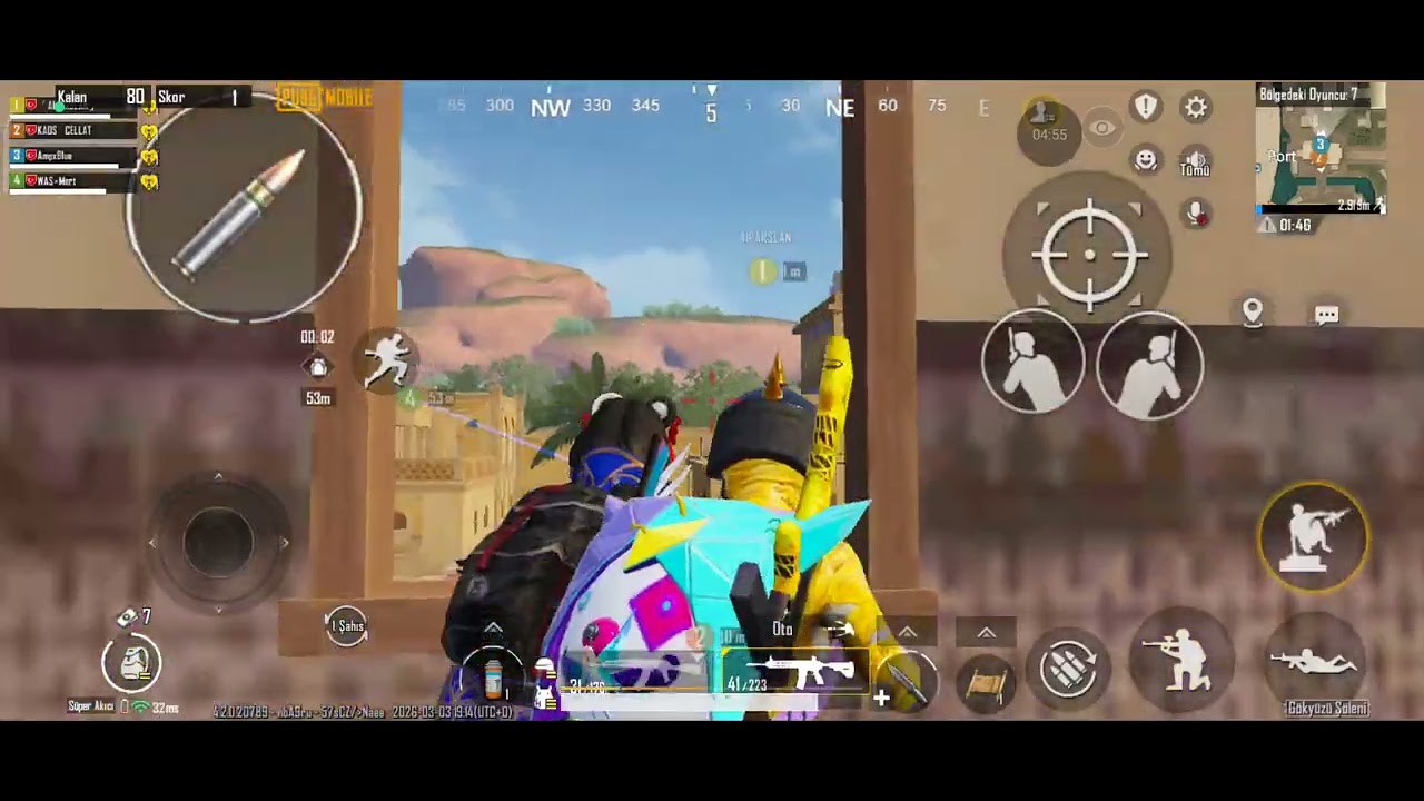 Pabg mobile erancıl kastım ama yine öldük
