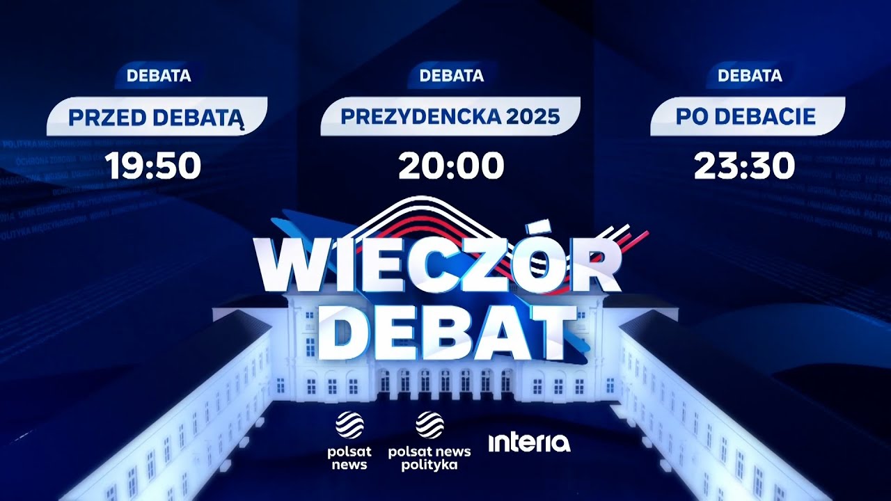 Ostatnia przedwyborcza debata - 12 maja. Wiecz&oacute;r, kt&oacute;ry może zmienić wszystko!