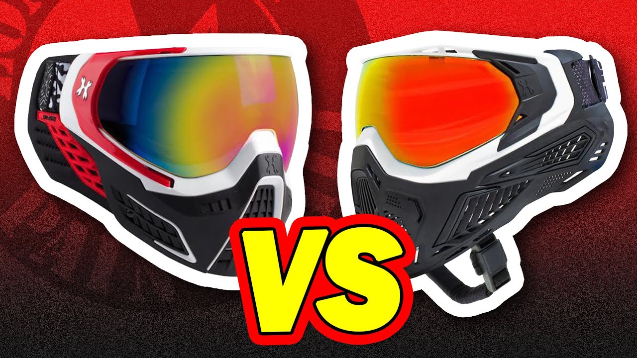 HK Army SLR vs KLR Mask Comparison | What is HK Army's Best Mask | Lone Wolf Paintball Michigan