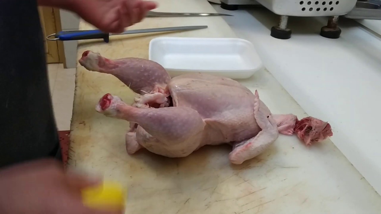 Despiece de pollo.