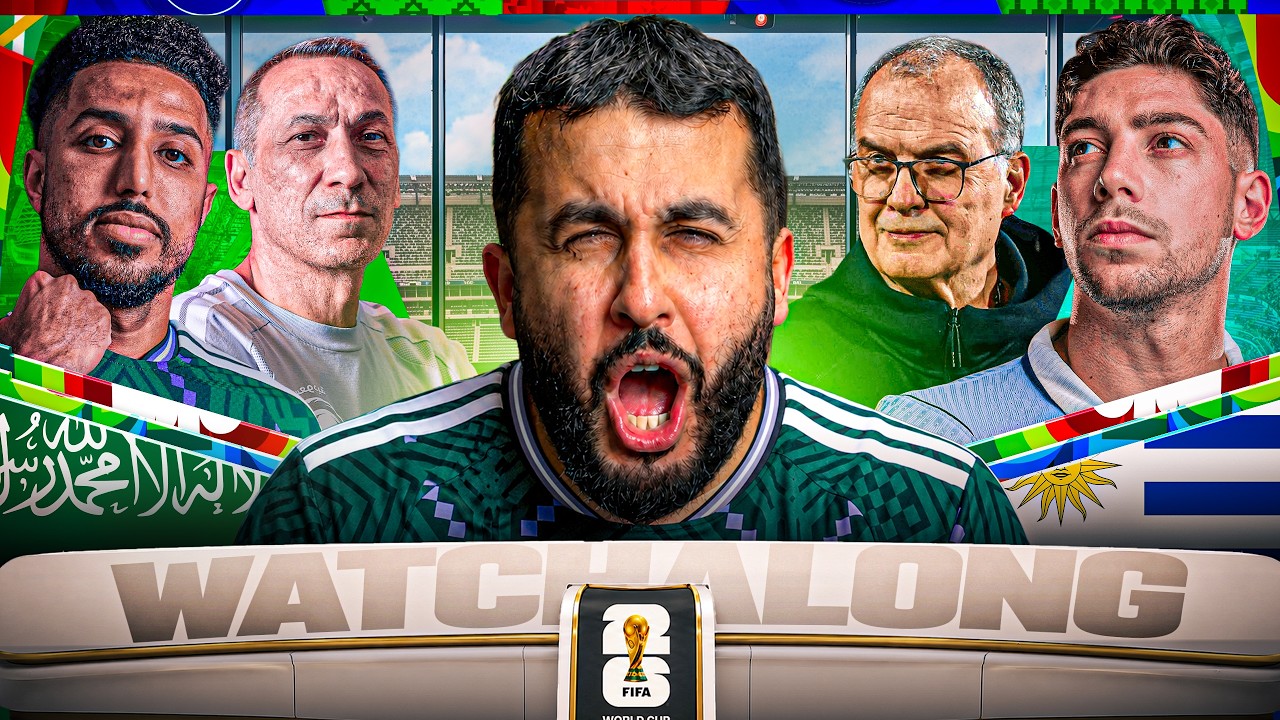 SAUDI ARABIA VS URUGUAY I WORLD CUP 2026 WATCHALONG!