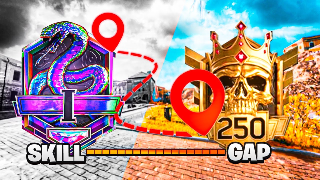 The Skill Gap Between Top250s And Iridescent in MW3 Ranked Play Season 4!