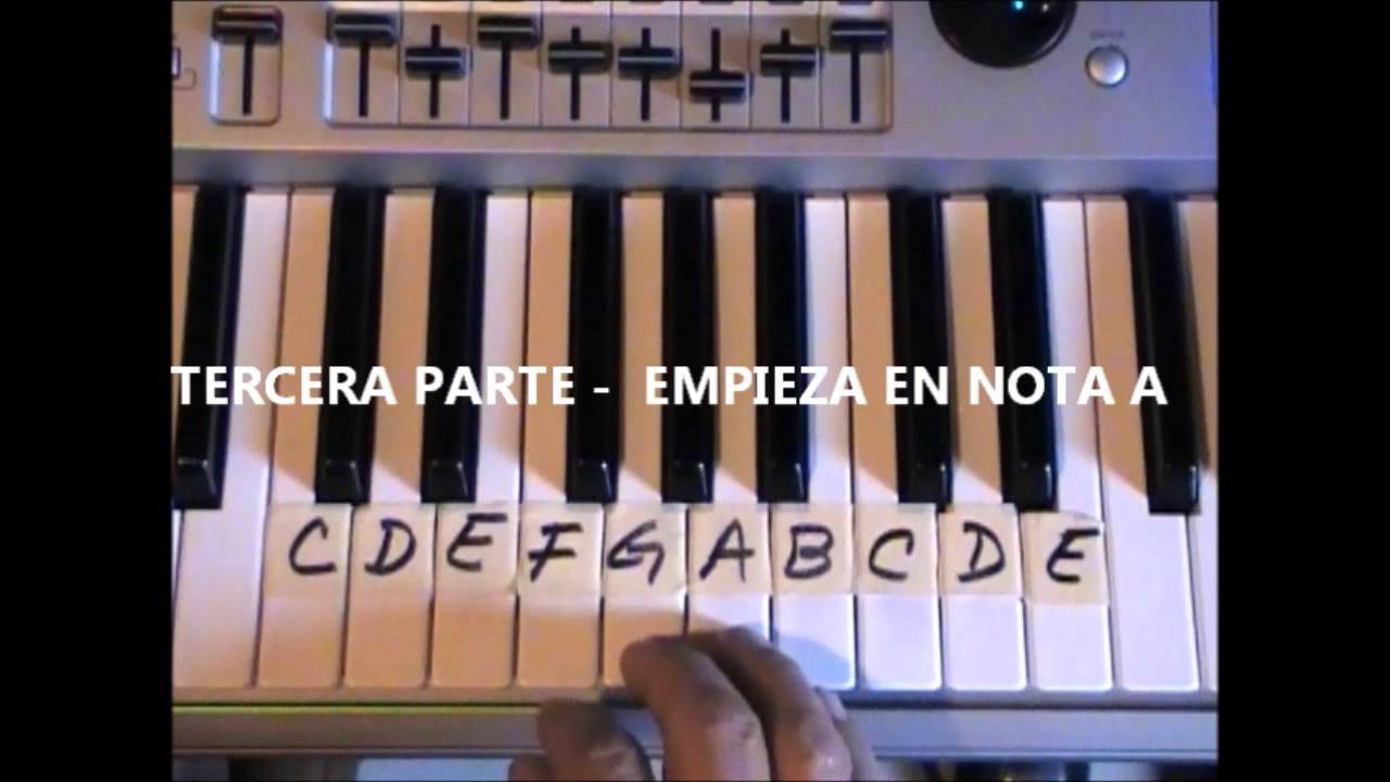 SABOR A MI - TUTORIAL TECLADO - ACORDES Y MELODIA