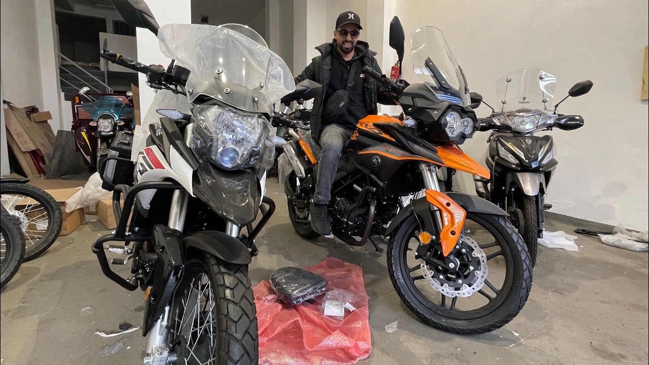Zongshen Cyclone RX3 250cc Pack Adventure أخيرا وصلتني