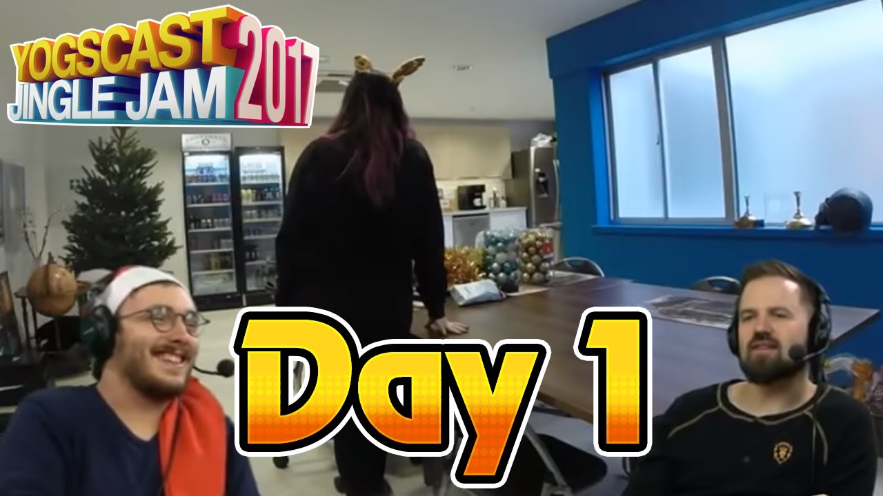 Day 1 - DAD VS DUTCH! (Jingle Jam 2017 Highlights)