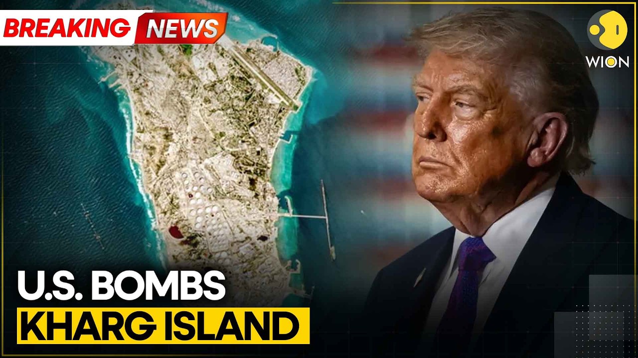 US-Iran War: Trump Says US Bombed Iran’s Kharg Island In ‘Most Powerful Raid In West Asia’ |Breaking
