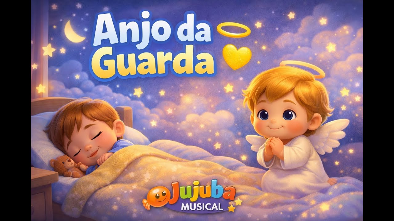 Anjo da Guarda 👼💛 | Música Infantil para Dormir
