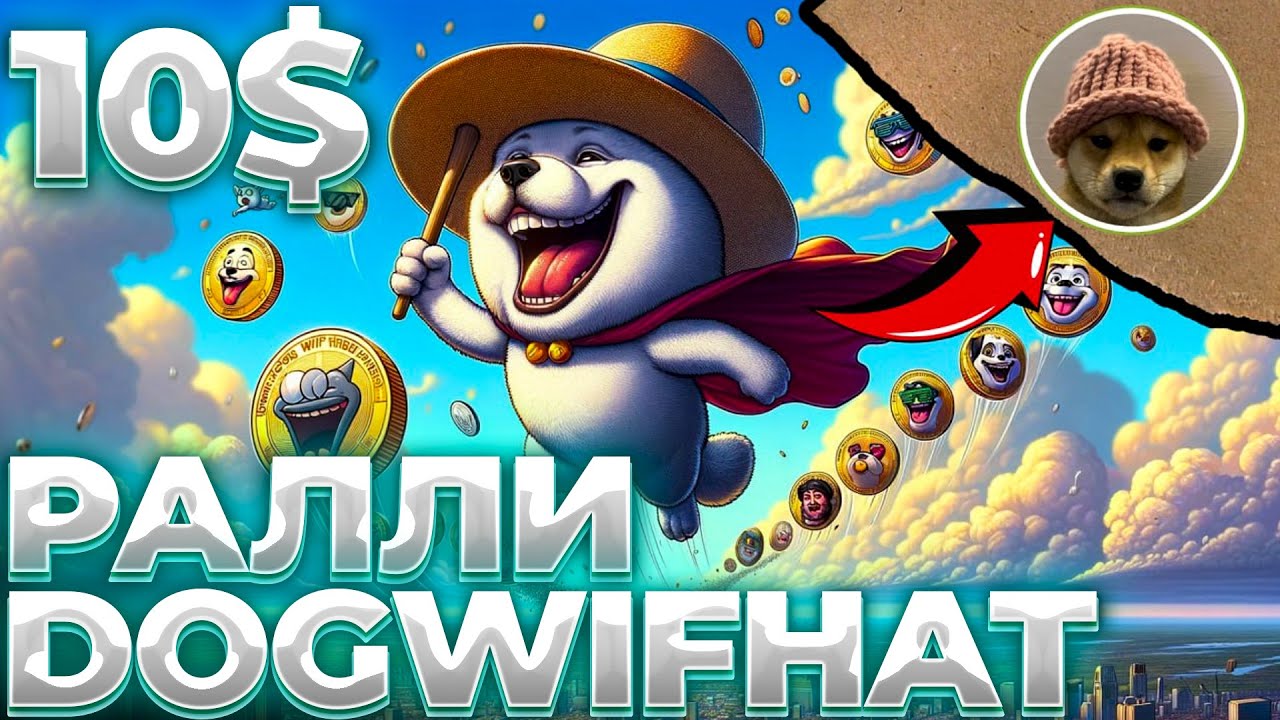 DOGWIFHAT ЛУЧШИЙ МЕМ ТОКЕН 2024? СТОИТЬ ЛИ КУПИТЬ DOGWIFHAT? ПРИЧИНА РОСТА WIF!