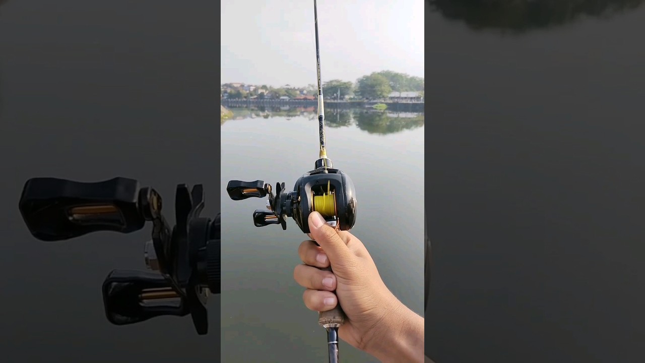 Ketika kita Lagi Belajar Casting | Rel Bc Camry How to use a baitcasting reel