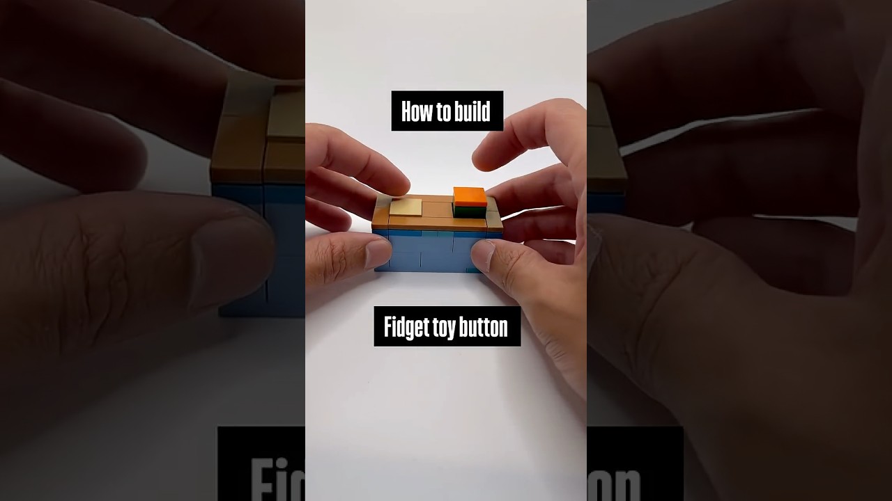 Lego fidget toy for beginners. #lego #afol #legobuild #fidgettoys