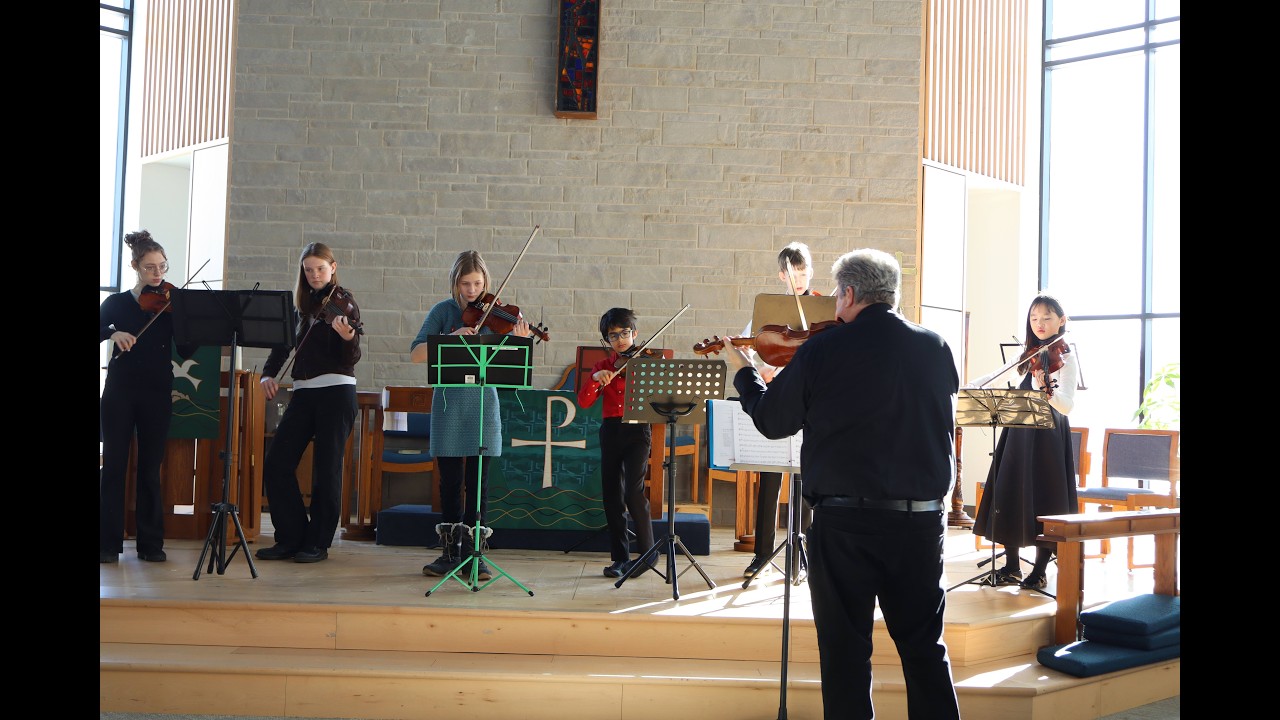 Here Comes the Sun (Pub Edition), The Beatles, K-W Community String School (KWCSS), скрипка: Радмехр