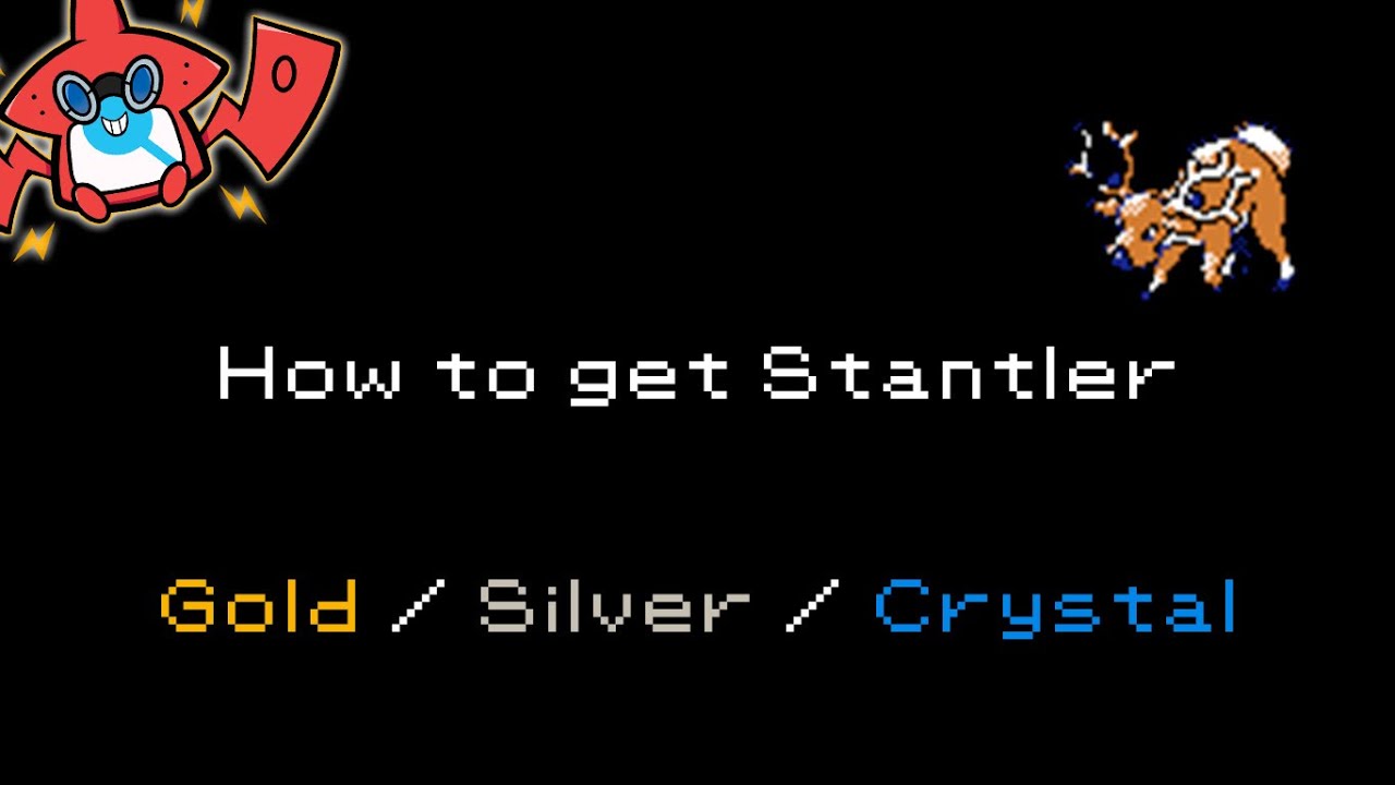 How to get Stantler in Pokemon Gold/Silver/Crystal [#234]