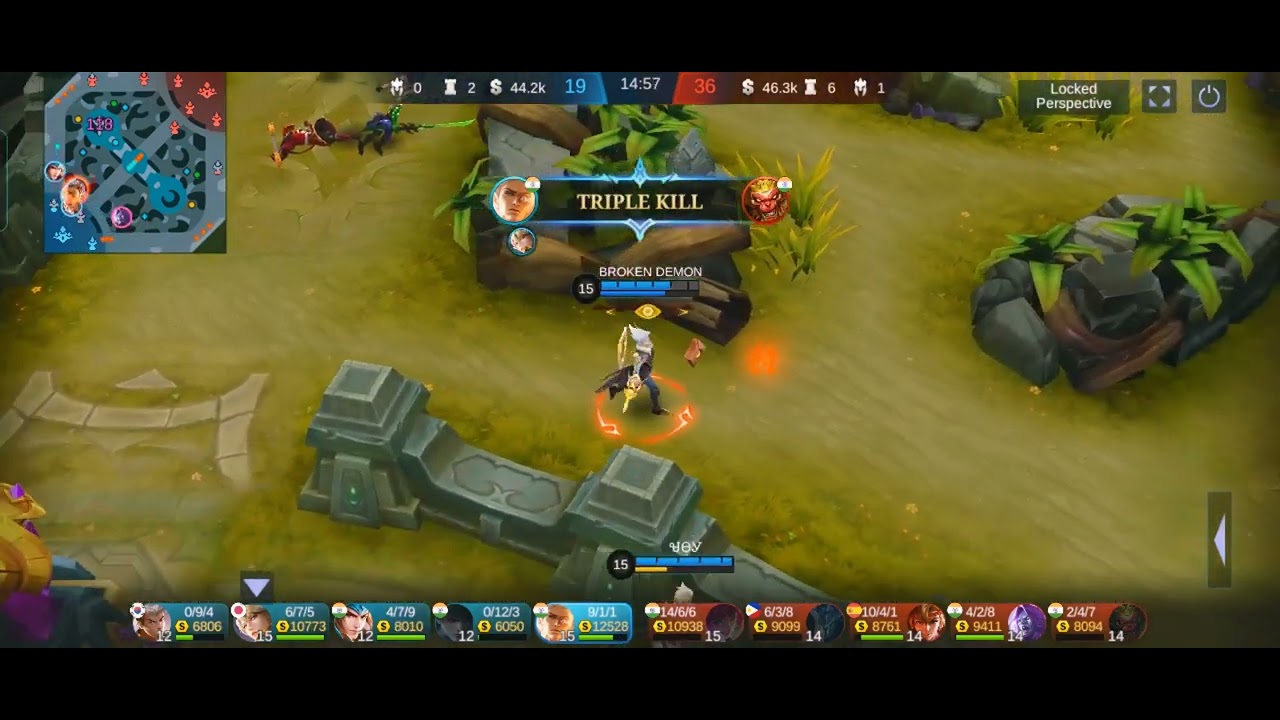 Natan brutal damage [Mobile legend]