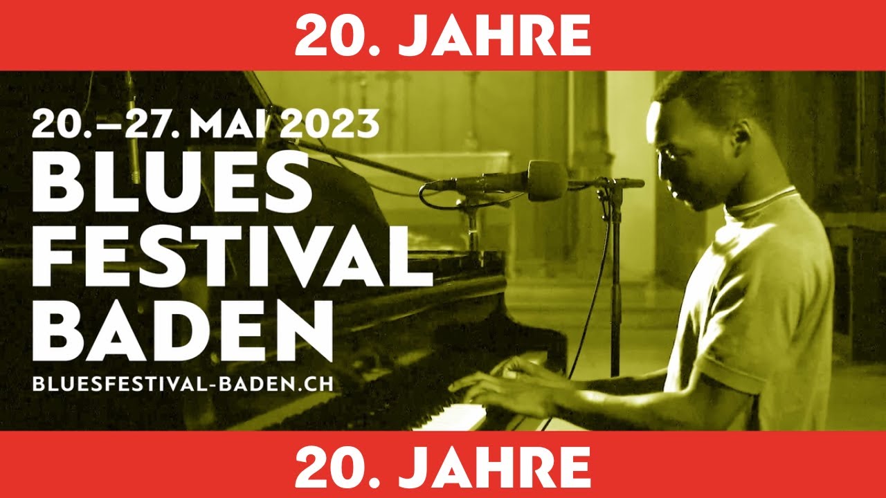 Bluesfestival Baden Trailer 2023 | 20. Jubil&auml;um