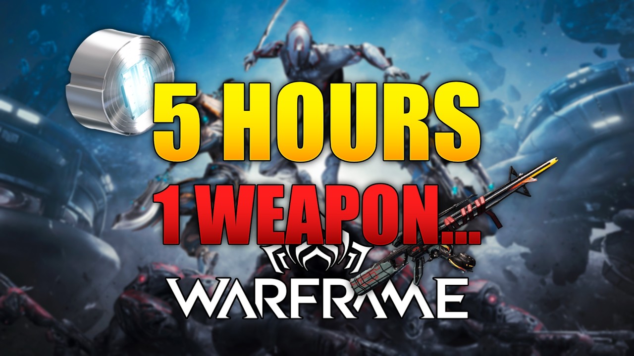 The Warframe Grind Has Officially Taken Over My Life...