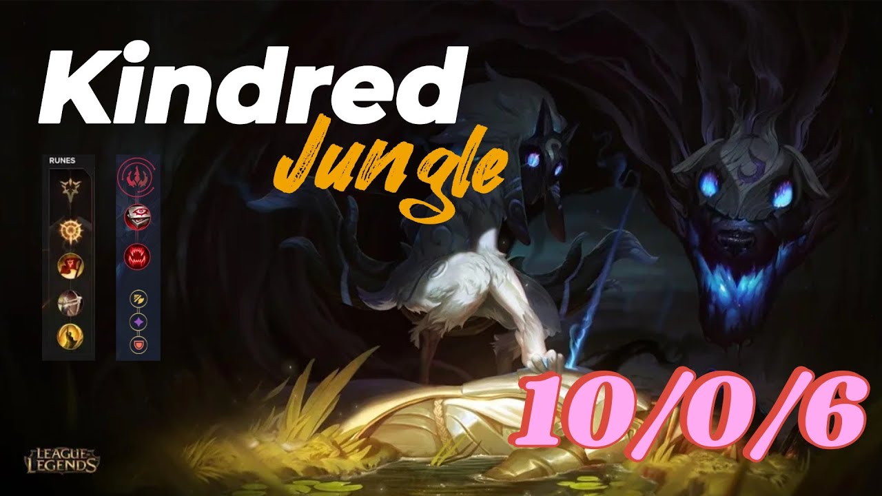 Kindred jungle 1v9 | D2 elo | Grandmaster smurf | Season 14
