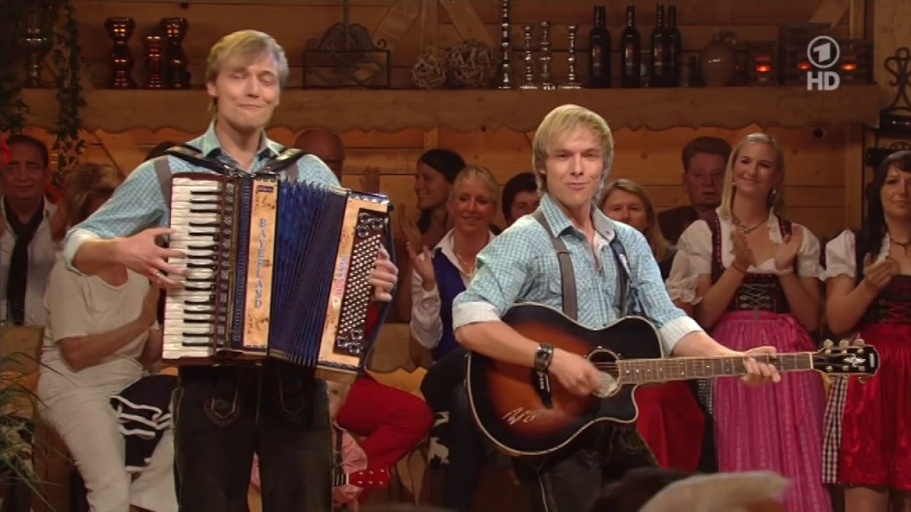 Brugger Buam Duo - Die Liader vom Vater - Musikantenstadl Riesa 2011