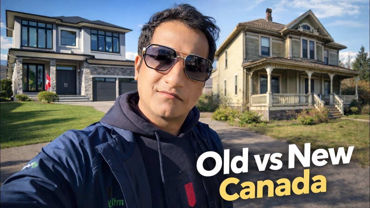 Canada mein ghar bhi do duniya ke hote hain… Old vs New 🇨🇦