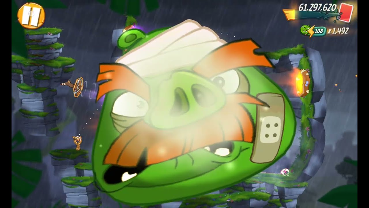 Unlock Levels 3630-3633 Boss Foreman Pig Angry Birds 2 Cobalt Plateaus Nankingpig Part 940