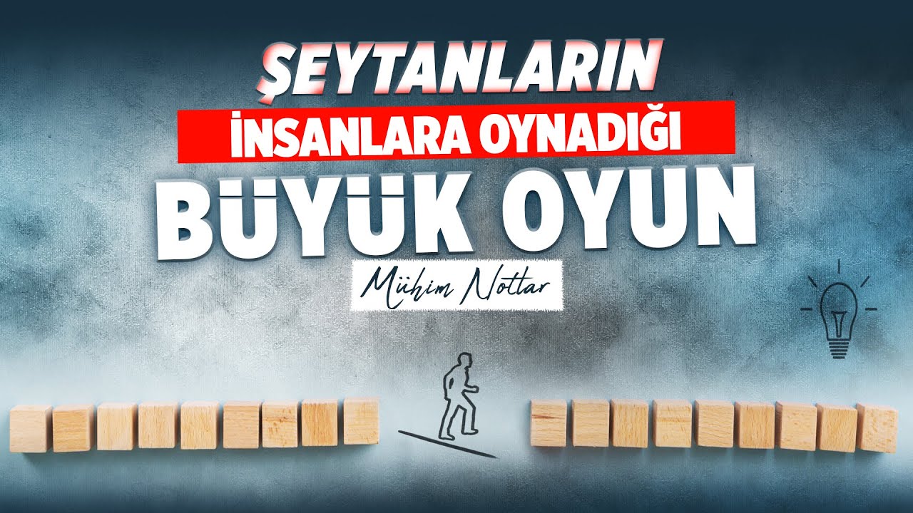 Şeytanların İnsanlara Oynadığı Büyük Oyun | Halis Bayancuk Hoca