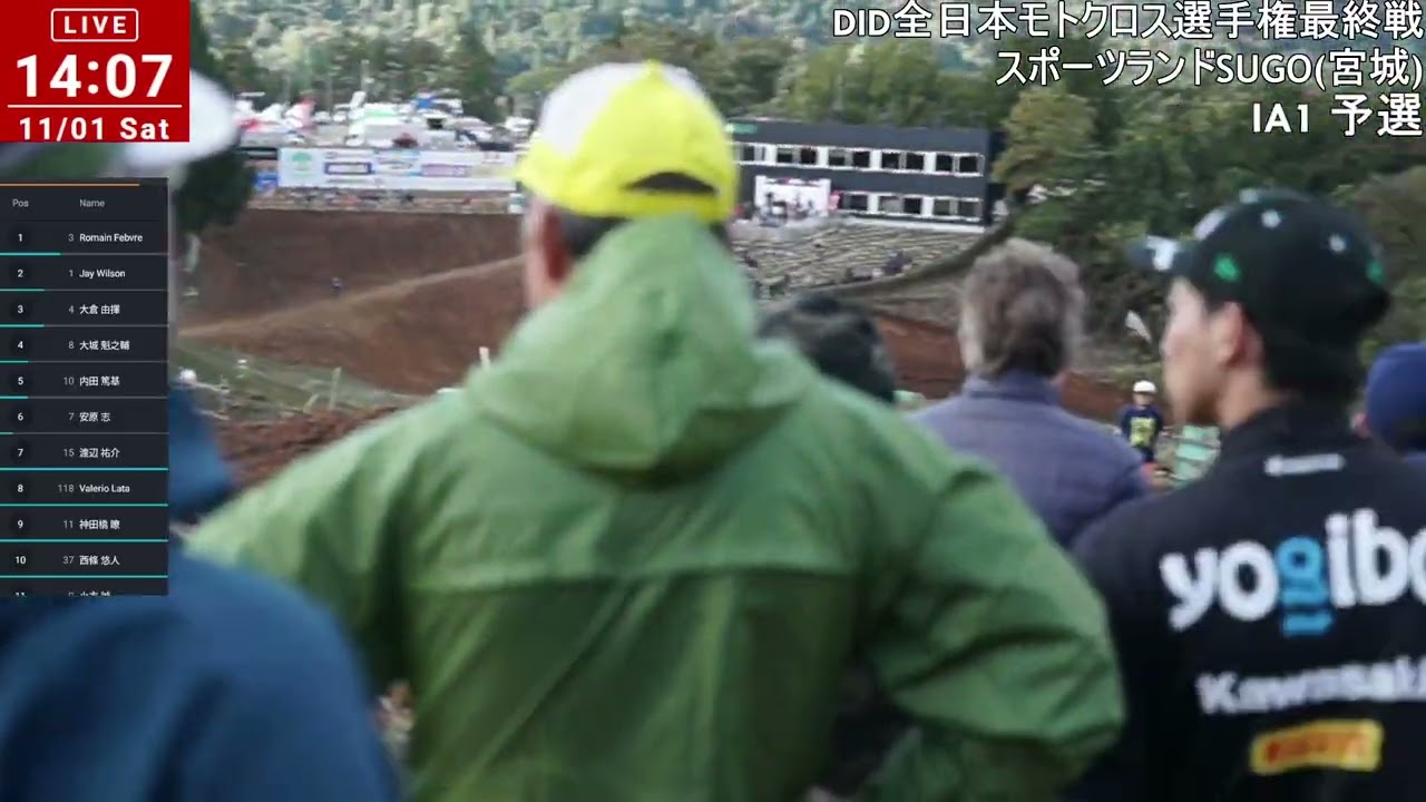 2025 D.I.D全日本モトクロス選手権シリーズ 第7戦 IA１　予選