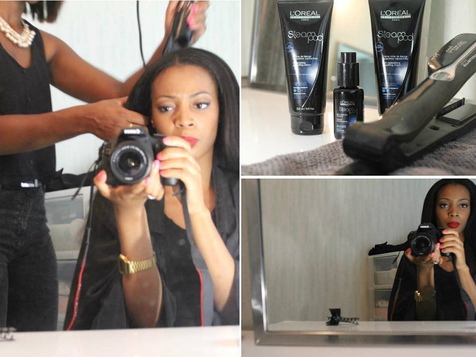 Avec Moi, Chez le Coiffeur ( coupe de cheveux,steampod,lissage..)
