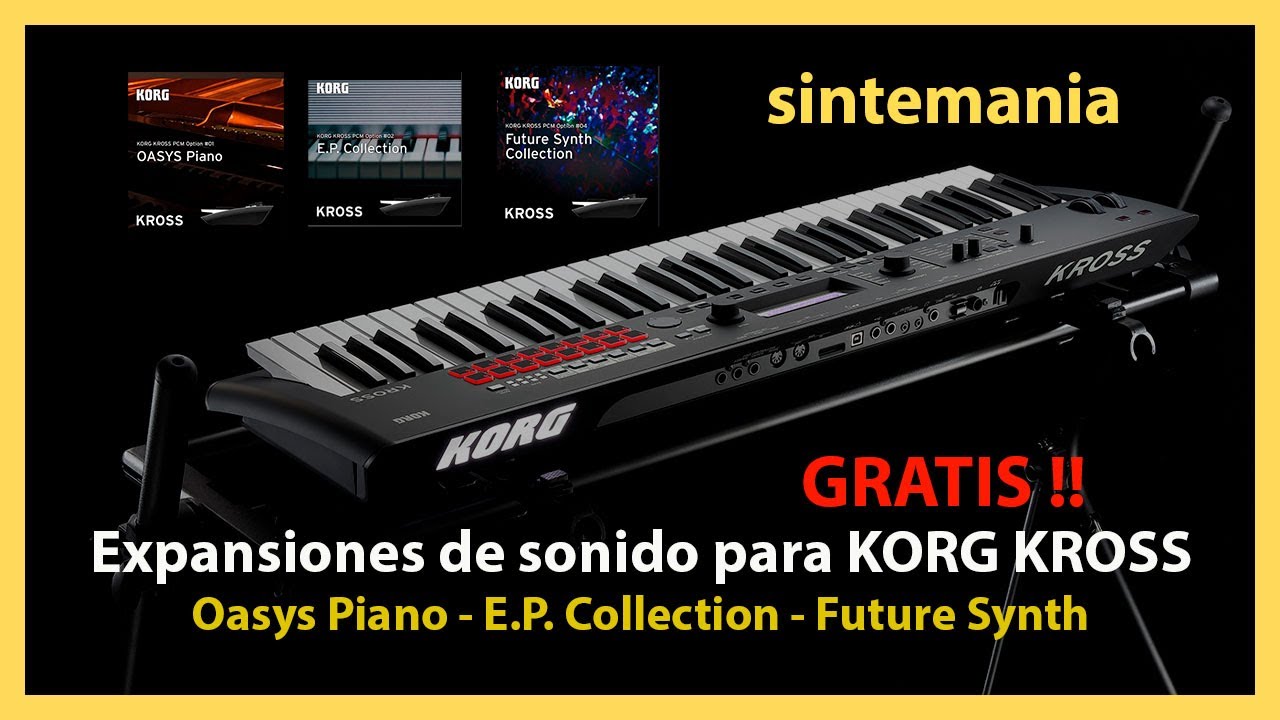 🎹 Bancos de sonido Korg Kross 2 Gratis