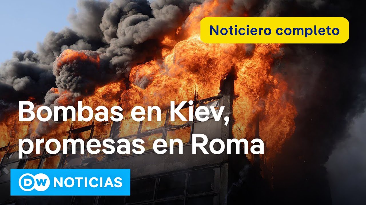 🔴 DW Noticias 10 de julio:  Rusia bombardea Ucrania mientras Europa planea su reconstrucci&oacute;n