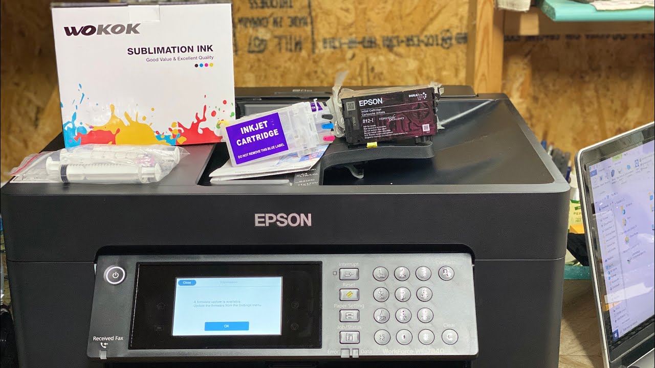 Converting Epson WF7840 to sublimation