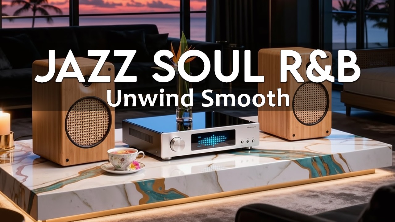 Smooth Jazz & Soulful R&B – Relaxing Beats Journey for Peaceful Focus & Chill Vibes🎧