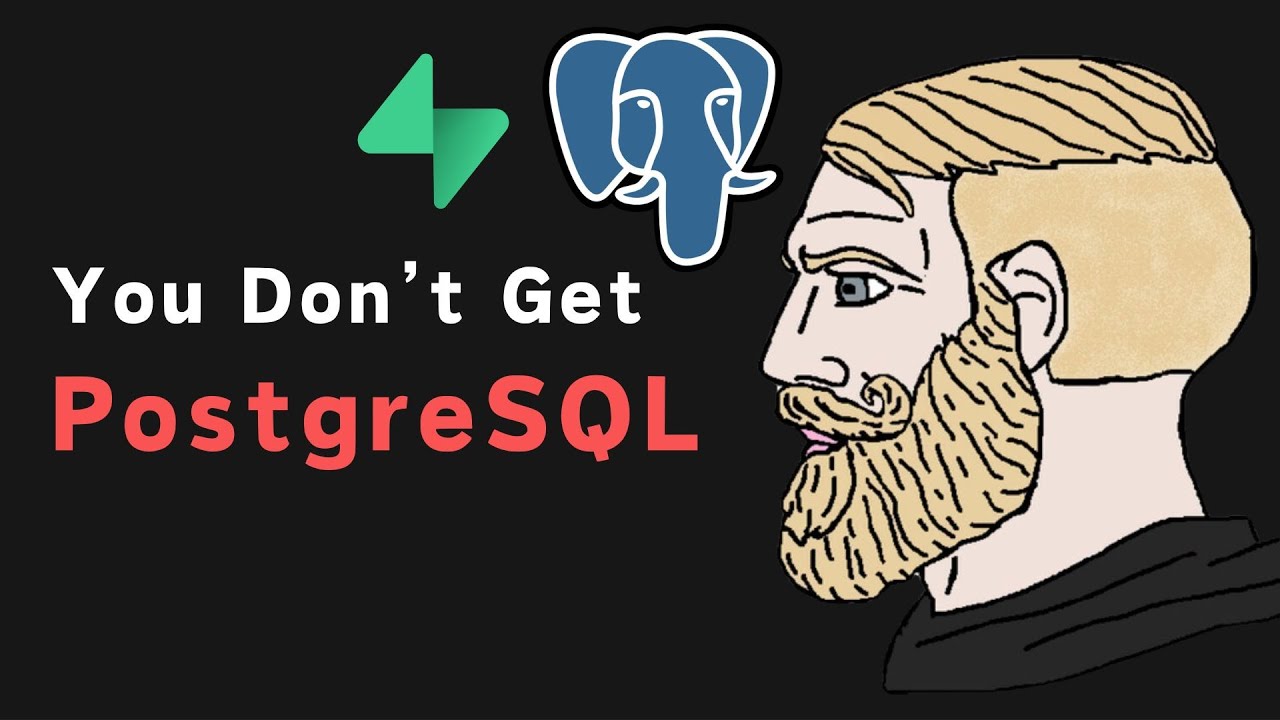 99% разработчиков не используют PostgreSQL