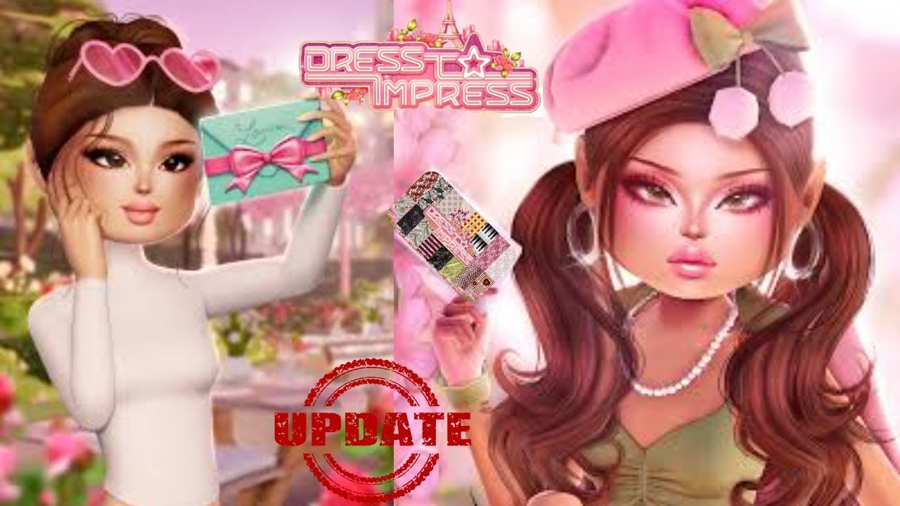 PLAYING DRESS TO IMPRESS VALENTINES UPDATE ANYONE CAN JOIN + CHATTING