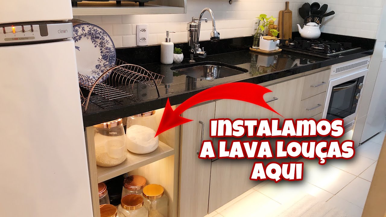 Instalação Lava Louças Philco 14 Serviços - MEXEMOS NA DECORAÇÃO DA COZINHA | PLL14B