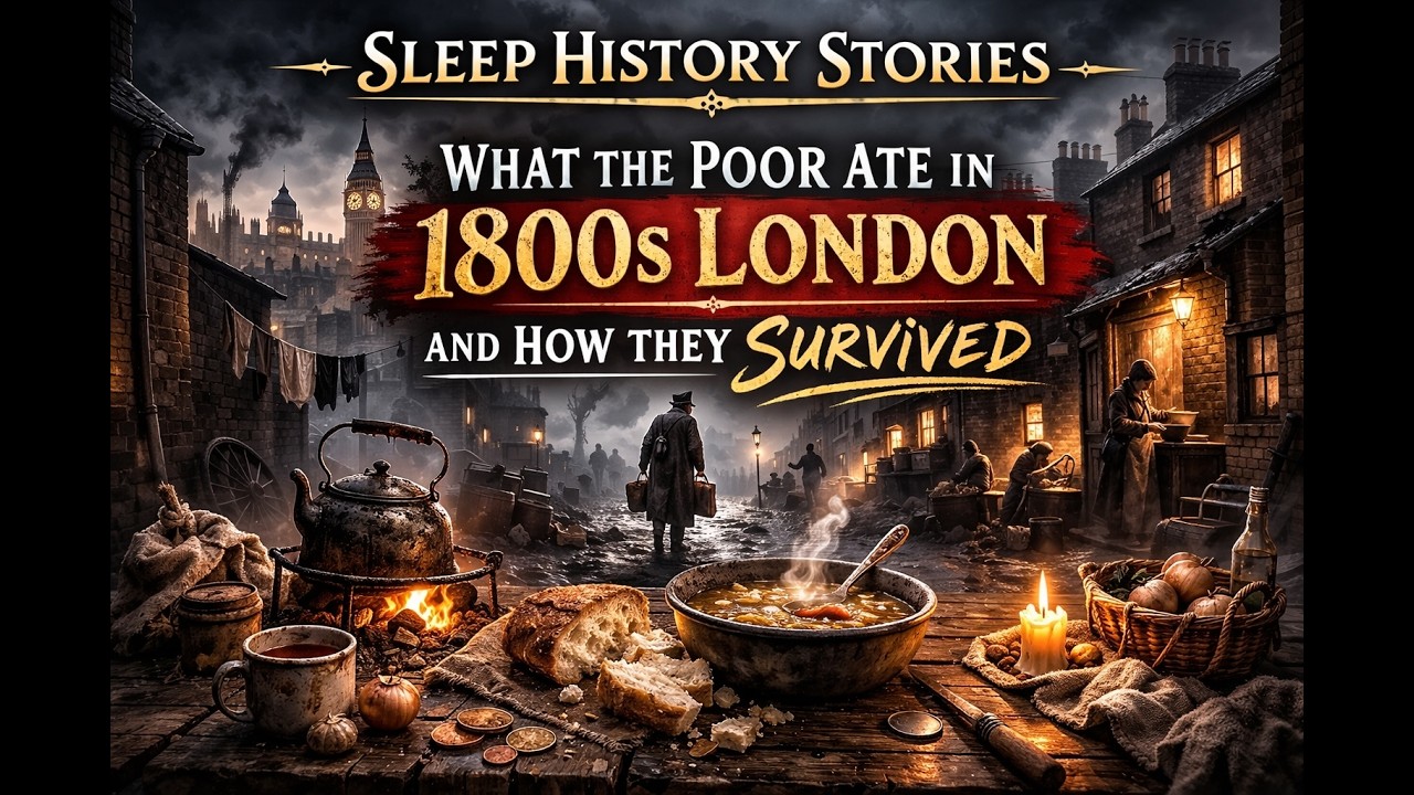 Sleepy History Stories: What the Poor Actually Ate in 1800s London