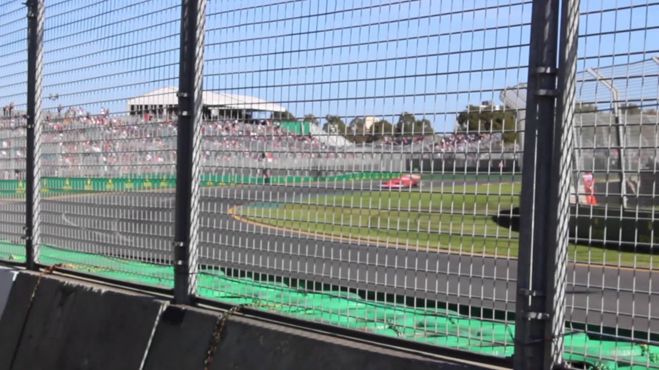 F1 Sound comparison V10 vs V6 Turbo Melbourne Grand Prix 2015