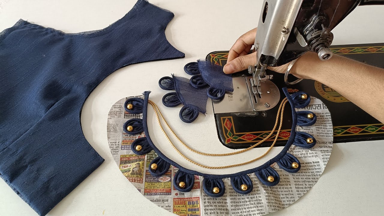 एकदम नया और बेहतरीन ब्लाउज डिजाइन||new latest blouse design||blouse design cutting and stitching