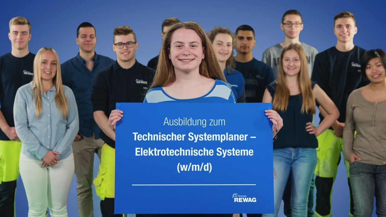 Ausbildung Technischer Systemplaner &ndash; Elektrotechnische Systeme (w/m/d) bei der REWAG in Regensburg