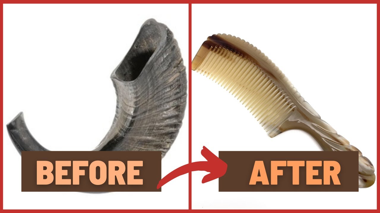 DIY Horn Comb Tutorial: Step-by-Step Guide to Crafting Your Own Natural Hair Comb