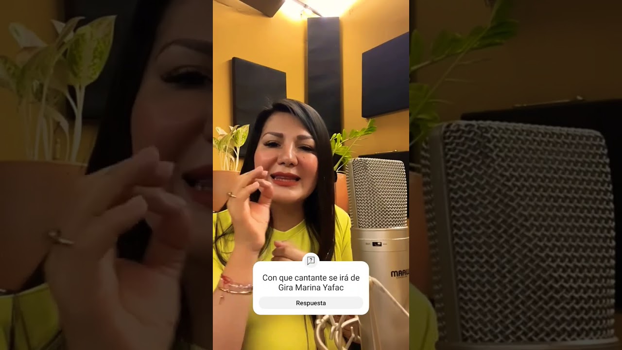 Con que cantante de cumbia femenina se ir&aacute; de Gira Marina Yafac