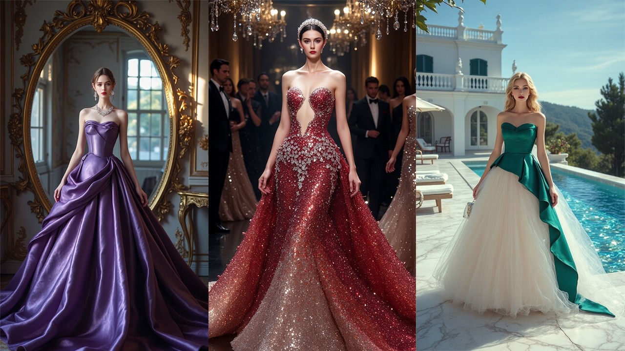 Summer Romance in Haute Couture | Luxury Villas & Poolside Elegance