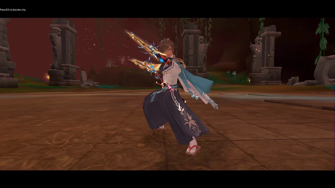 Aura Kingdom Thread of Time Solo Farm 94Lv Gunslinger - Bard