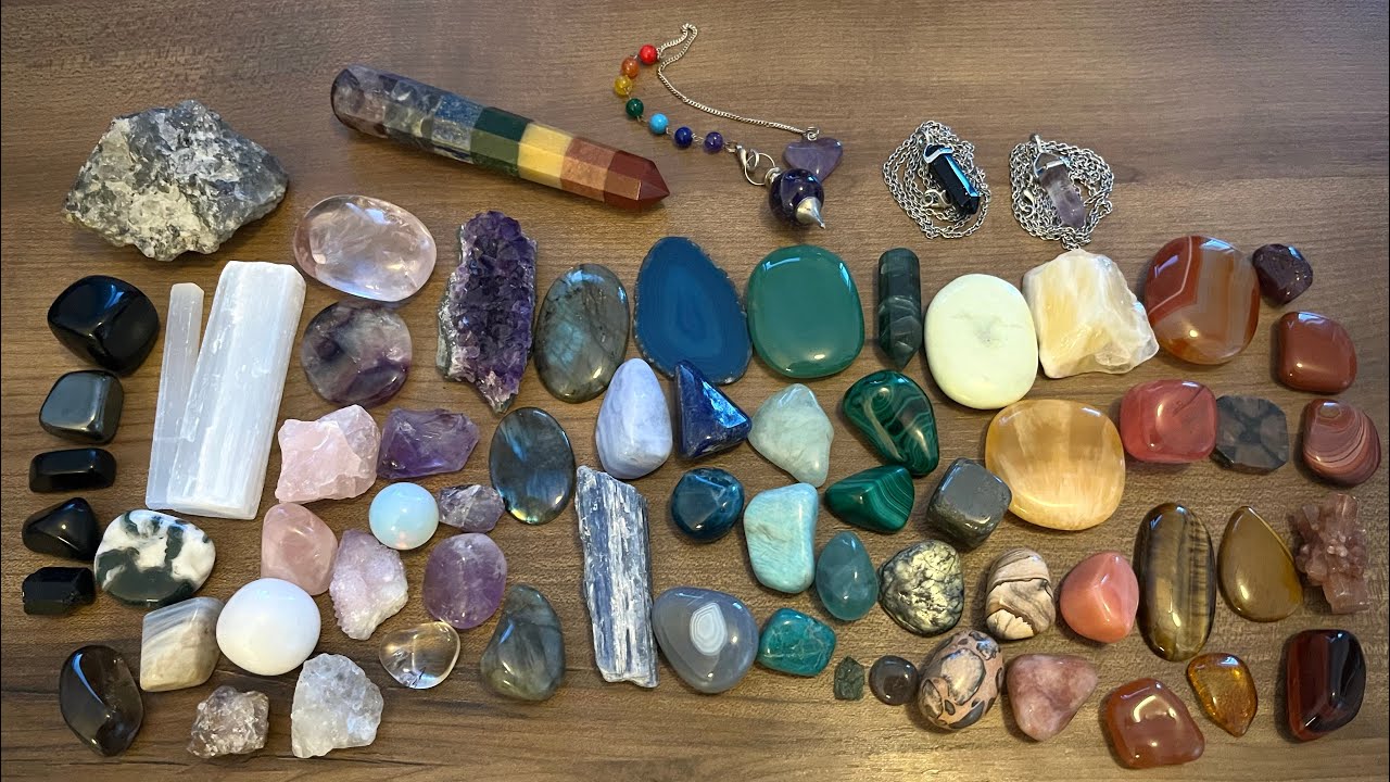 💎 Crystals and Gemstones Collection Show & Tell ASMR