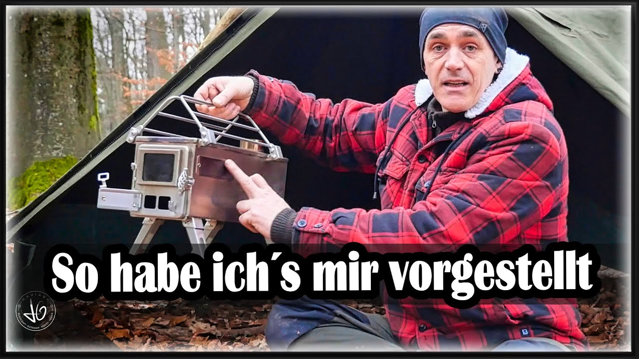 Zeltofen Winnerwell Nomad - Kochen im polnischen Lavvu - Vortsellung , Test - Outdoor Küche -