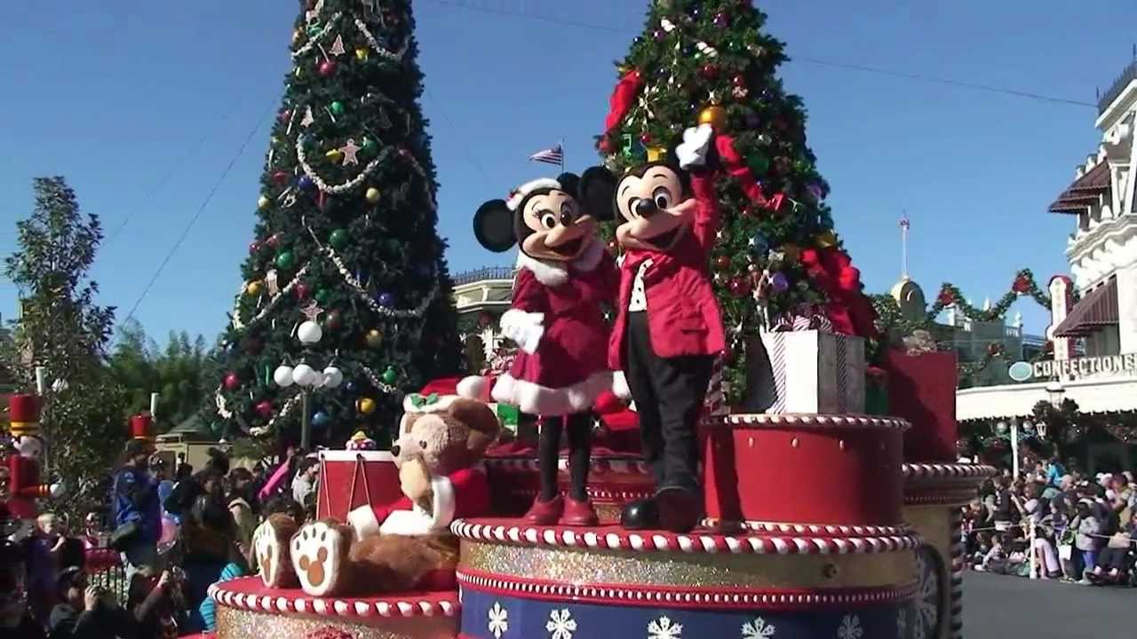 Mickey's Once Upon a Christmastime Parade Daytime Version - Magic Kingdom, Walt Disney World