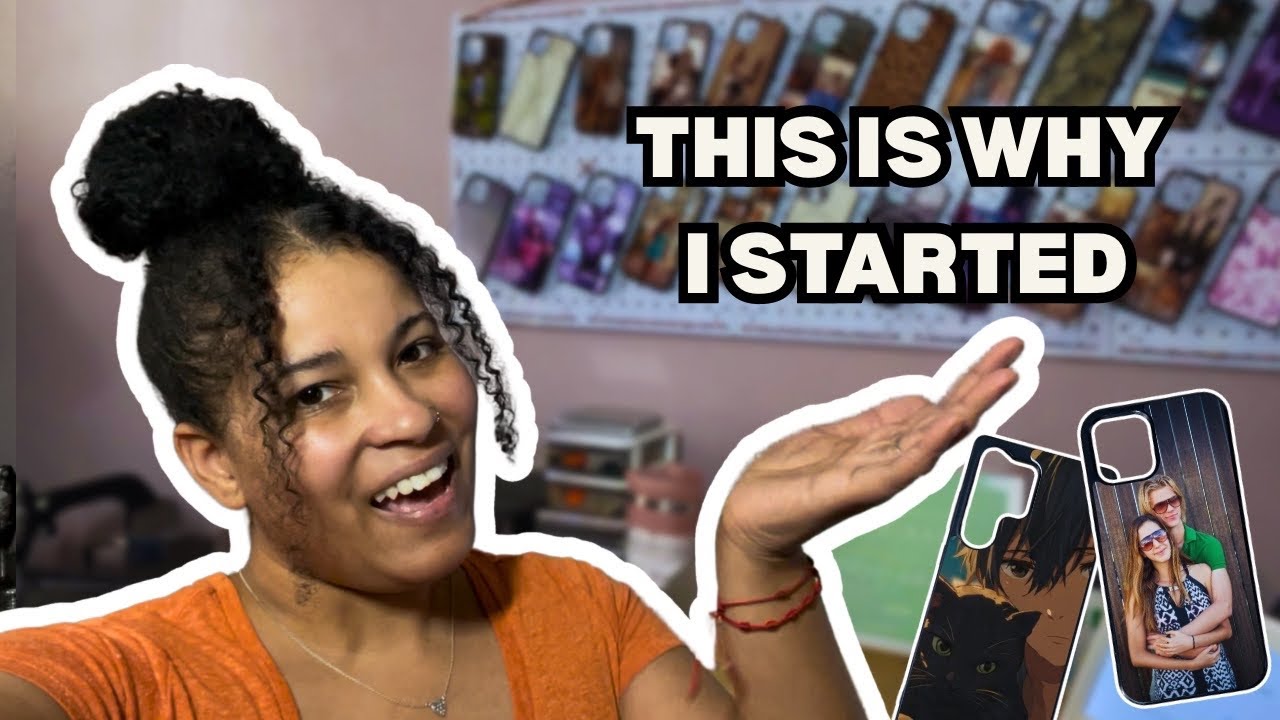 Make a Custom Phone Case With Me | Why I Started My Small Business