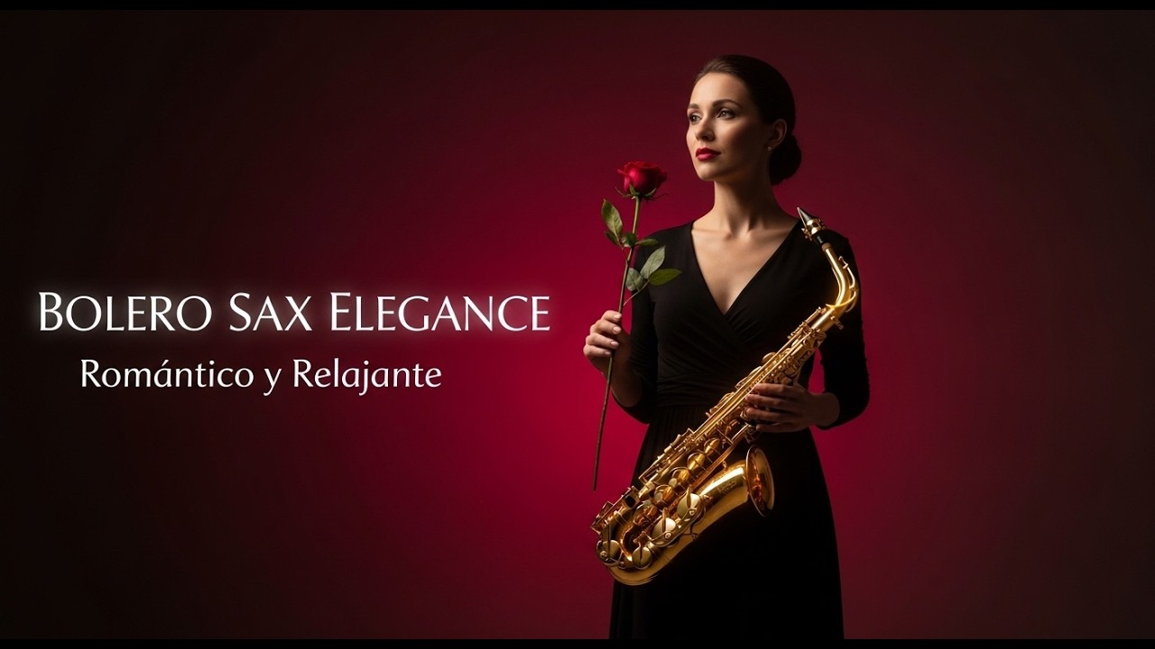 Latin Romantic Sax Bolero Night | Música de Amor Nocturna