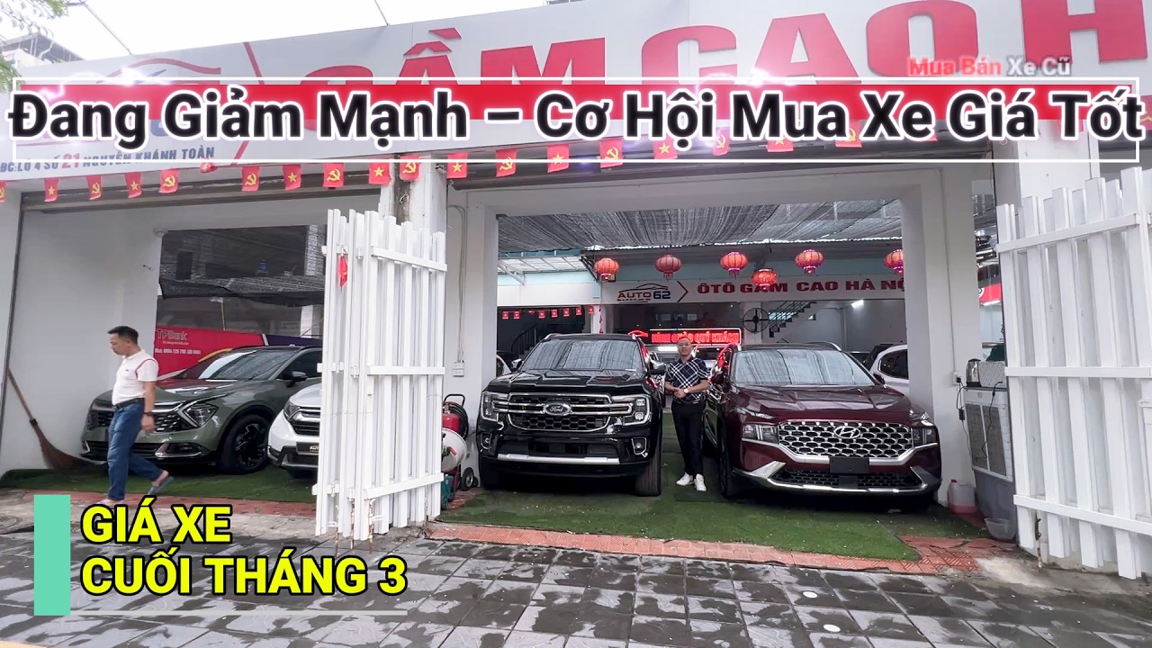 B&aacute;o Gi&aacute; Xe &Ocirc; t&ocirc; Cũ Lướt Gầm Cao Giảm S&acirc;u Cuối Th&aacute;ng 3 tại Auto 62
