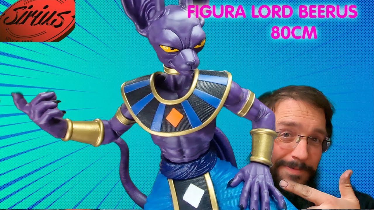 ¡Impresión 3D ÉPICA de Lord Beerus! | Resina + Filamento + Pintura Paso a Paso