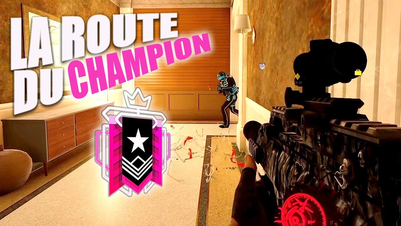 LA ROUTE DU CHAMPION EST GÂCHÉE PAR DES ABONNÉS QUI M'ONT RENDU COMPLÈTEMENT FOU ! RAINBOW SIX SIEGE