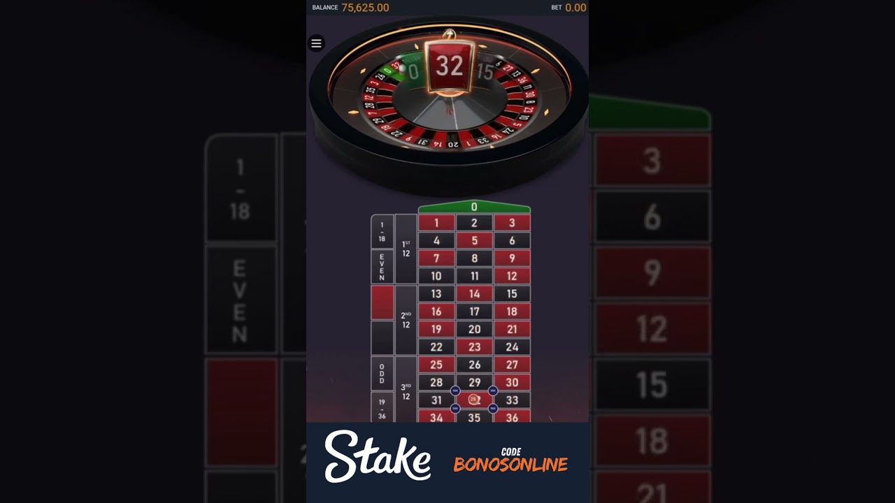 Roulette Online: BIG 32 Red  #bigwin